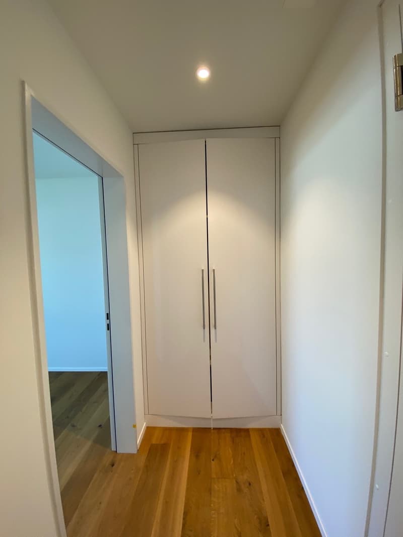 Eingang mit Einbauschrank