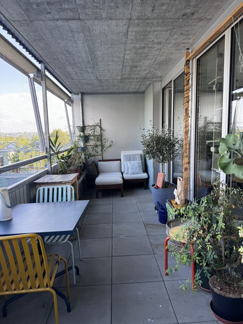 3.5-Zimmer-Wohnung - teilmöbliert, befristete Untermiete (6)