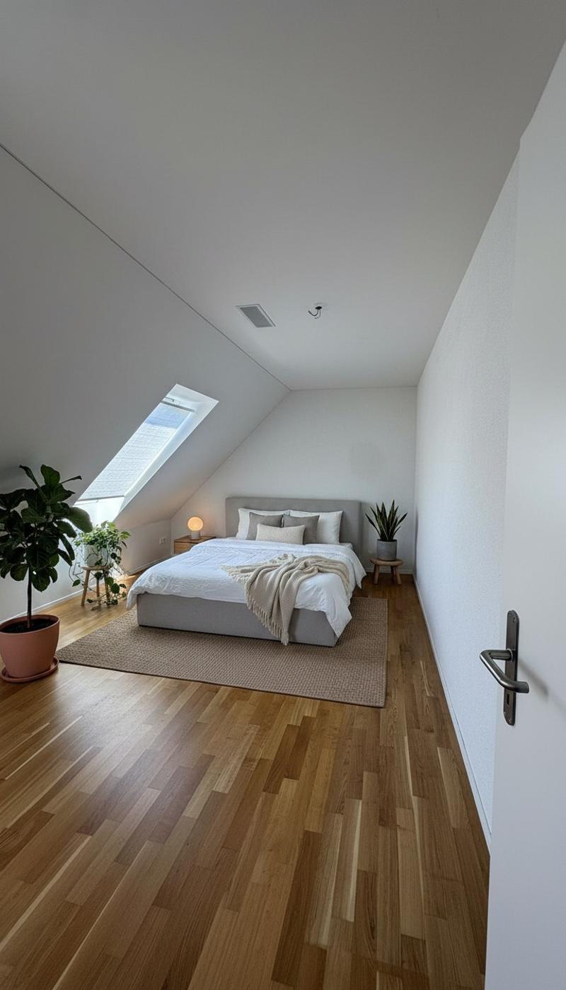 71 m² Wohnkomfort moderne 2.5-Zimmer-Dachwohnung mit Balkon (5)