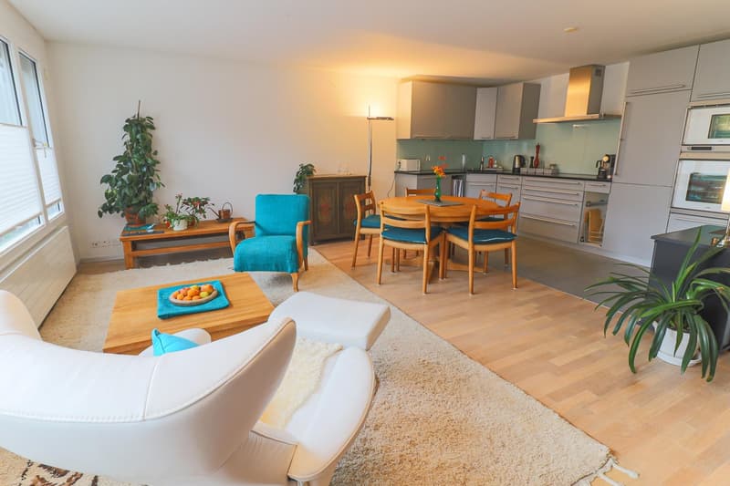 Grosszügige, möbilierte 2.5-Zimmer Wohnung (2)