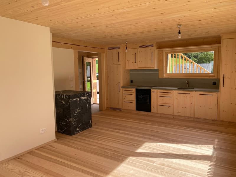 Moderne 3.5- Zimmerwohnung in Trun, Graubünden (1)