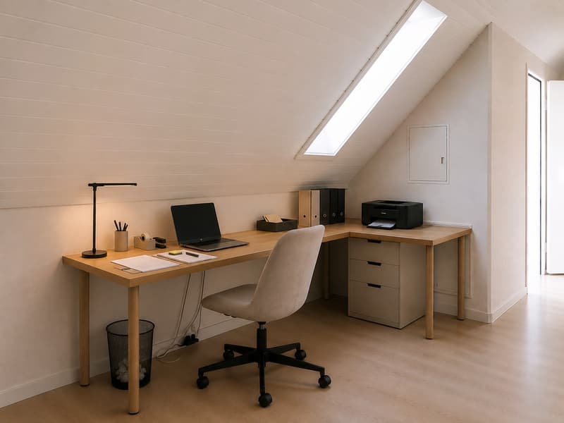 Büro-Ecke