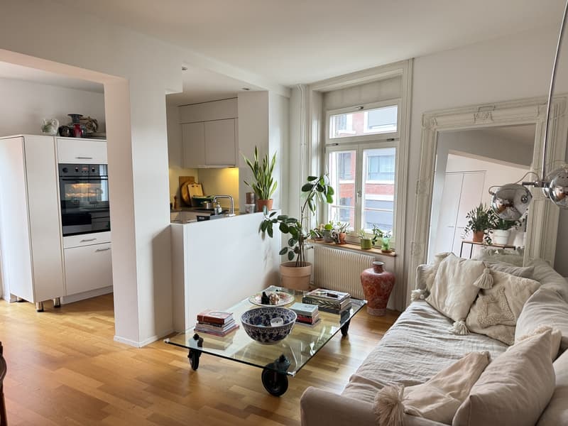 Charmante 3-Zimmer-Wohnung im Zürcher Seefeld (1)