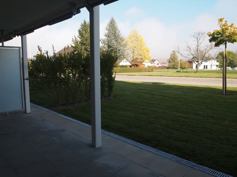 4.5-Zimmer-Gartenwohnung im Erdgeschoss, 101 m² mit Sitzplatz ins Grüne (3)
