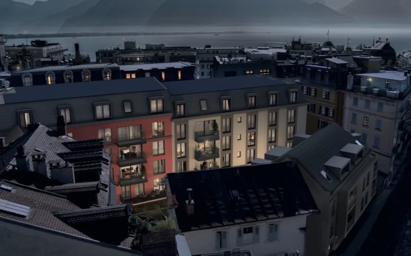 Atrium Montreux  3,5 pièces neuf de standing avec balcon  première occupation (5)
