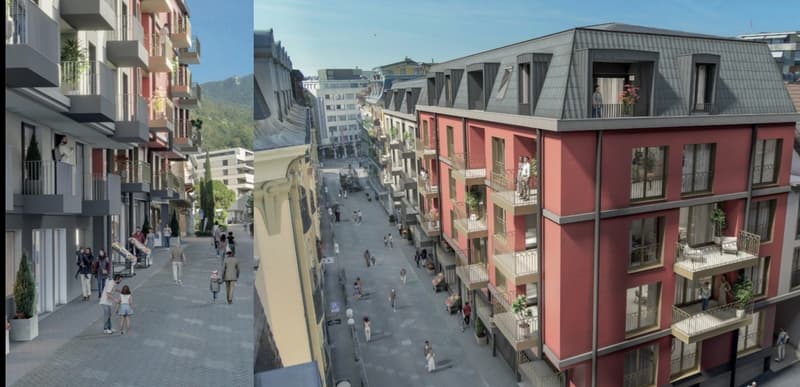 Atrium Montreux  3,5 pièces neuf de standing avec balcon  première occupation (6)