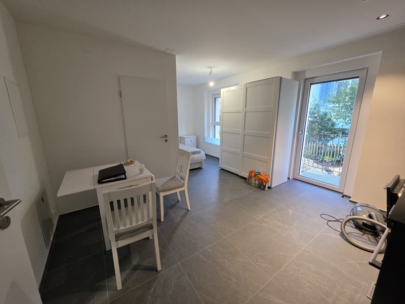 Helles Studio mit Gartensitzplatz, Erstbezug (6)