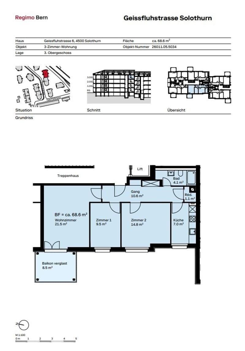 Grundrissplan