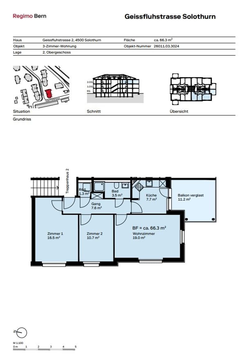 Grundrissplan