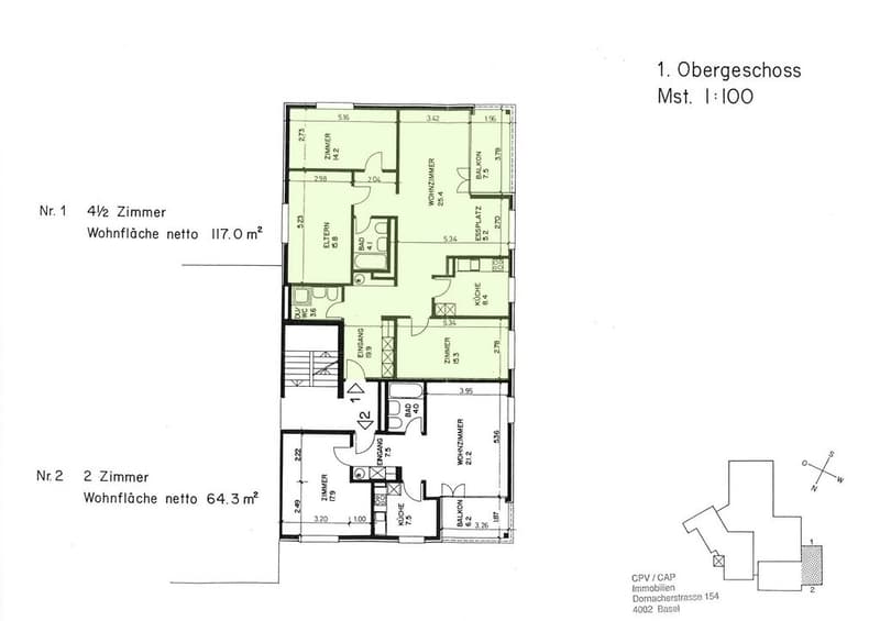 Grundrissplan