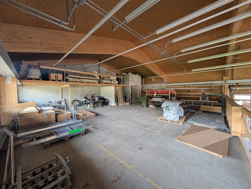 Gewerbehalle mit Kran, Lager und Büro in Lausen (11)