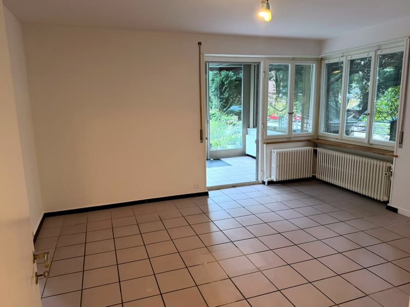 Wonzimmer zum Garten
