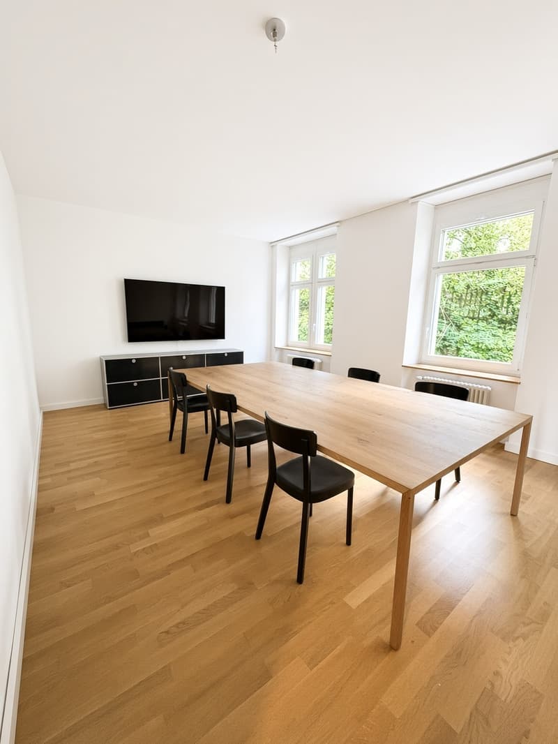 Möbliertes Büro beim Stadelhofen, Konferenzraum und Nebenkosten inklusive (9)