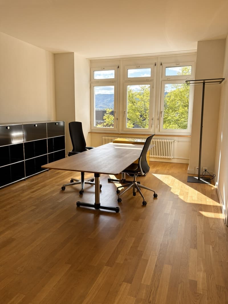 Möbliertes Büro beim Stadelhofen, Konferenzraum und Nebenkosten inklusive (6)