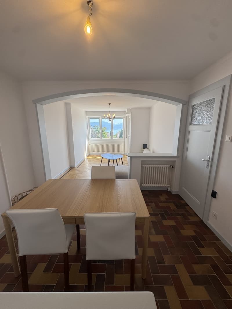 Appartement de 2.5 pièces et Garage avec vue panoramique sur le Léman (2)