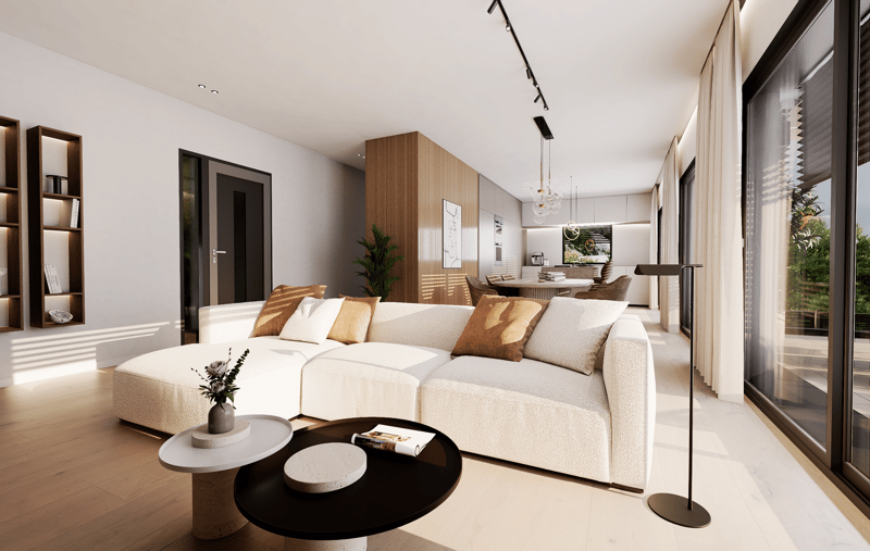Residenza Le Gemme  P1: 4.5 locali con doppia terrazza a Canobbio (2)