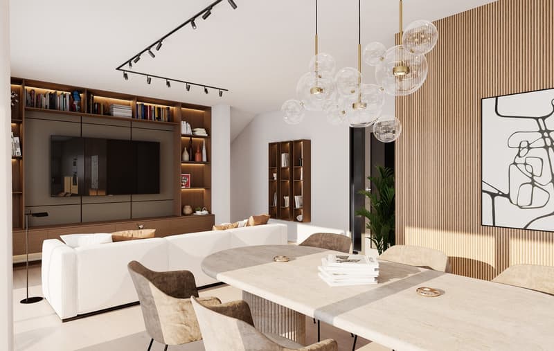 Residenza Le Gemme  P1: 4.5 locali con doppia terrazza a Canobbio (8)