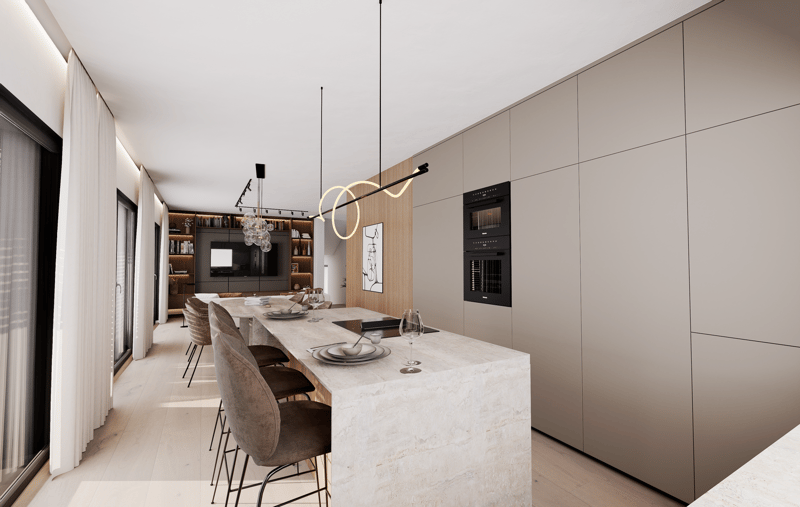 Residenza Le Gemme  P1: 4.5 locali con doppia terrazza a Canobbio (5)