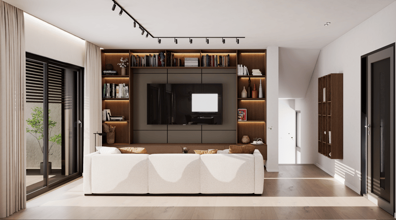 Residenza Le Gemme  P1: 4.5 locali con doppia terrazza a Canobbio (7)