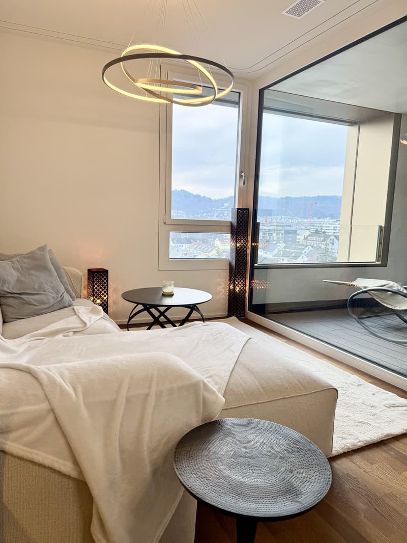 Möblierte Neubauwohnung mit Loggia und Weitblick zur Untermiete (5)