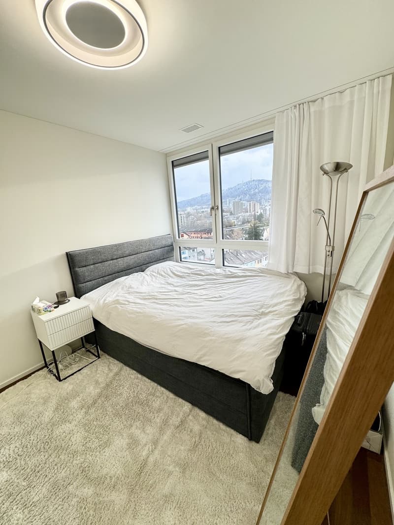 Möblierte Neubauwohnung mit Loggia und Weitblick zur Untermiete (4)