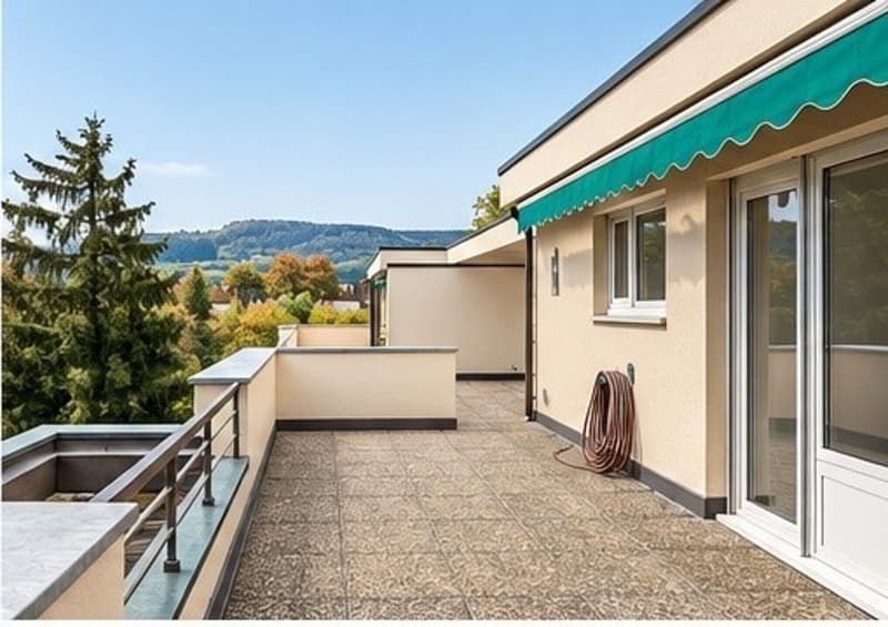 Grosszügige 4.5-ZWG mit Cheminée und weitläufiger Terrasse (4)