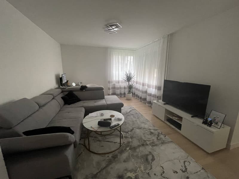 Bright 3.5-Room Apartment with Balcony, Private Washer/Dryer & Excellent Transport Links (8)