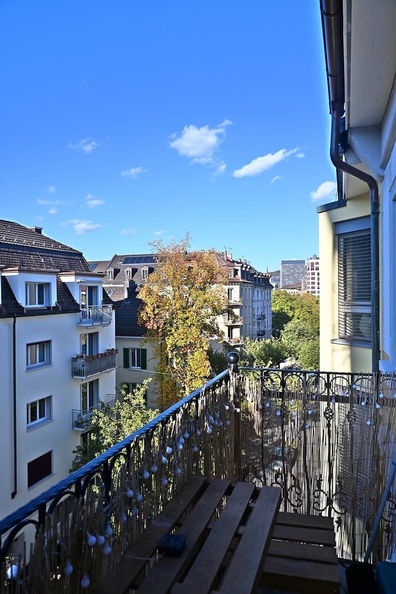 Möbliertes 2-Zimmer-Appartement mit Balkon, Kreis 3, ab 1. November 2026 (2)