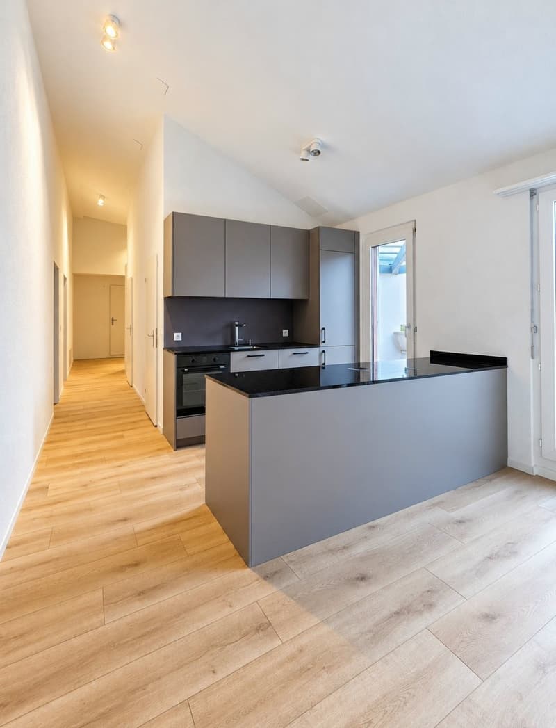 Erstbezug nach Komplettumbau Helle 4.5-Zimmer-Wohnung mit Cheminée (3)