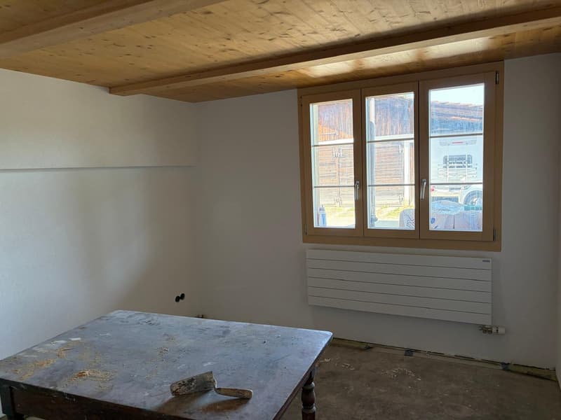 Charmante 4.5-Zimmer-Parterrewohnung in historischem Bauernhaus – Hettiswil b. Hindelbank (12)