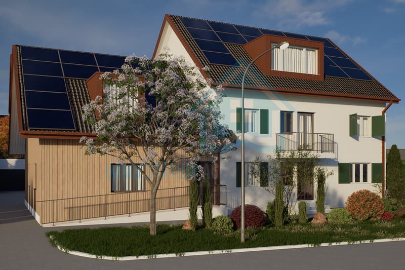 Ersatzneubauprojekt in Kirchdorf AG - stilvoll, nachhaltig, naturnah (6)