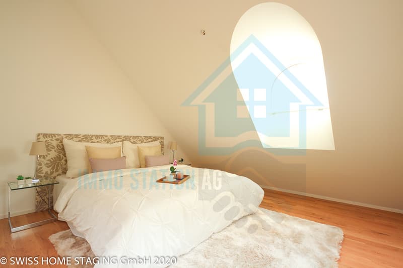 Zimmer im DG (Virtuelles Home Staging)