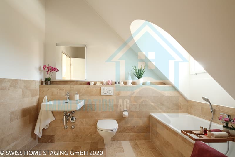 Bad/WC (Virtuelles Home Staging)