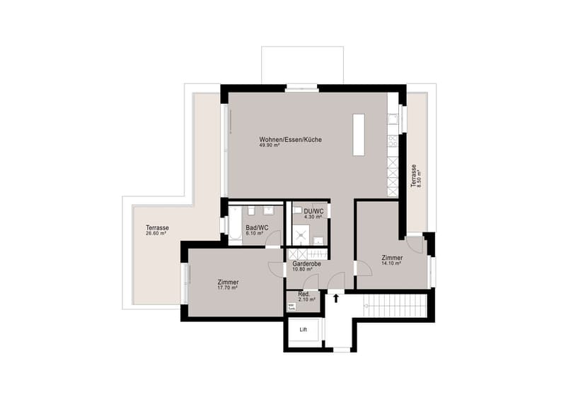 Grundriss Wohnung