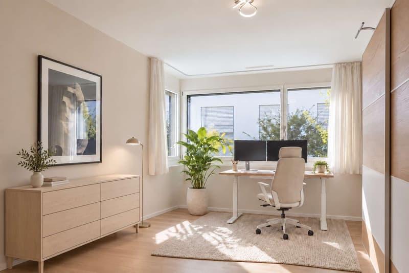 STILVOLLES WOHNEN MIT BESONDEREM LEBENSGEFÜHL: Lichtdurchflutete 4.5- Zimmerwohnung in Zumikon (13)
