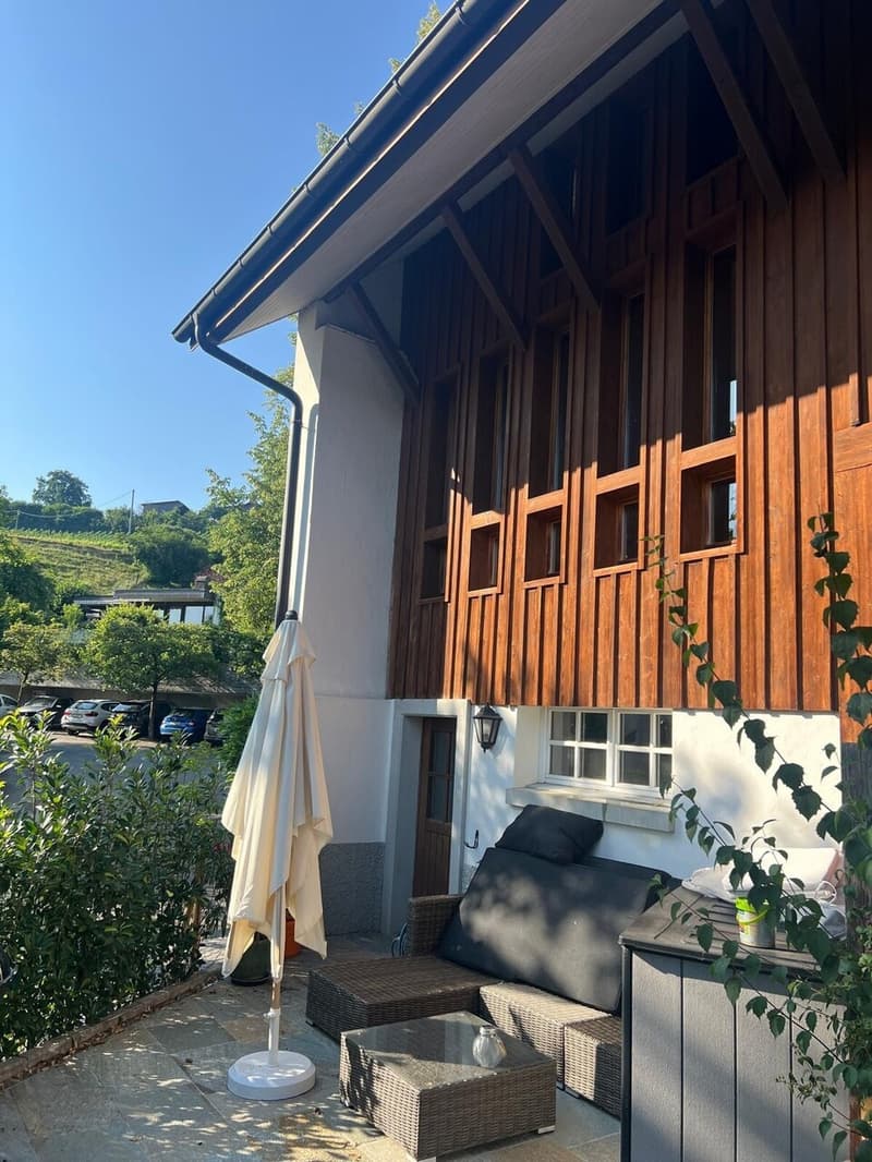 Idyllique et proche de la nature, juste à l'extérieur des portes de Baden, 4 ½ pièces maison à Kirchdorf (3)