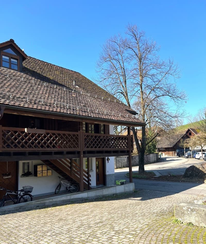 Idyllique et proche de la nature, juste à l'extérieur des portes de Baden, 4 ½ pièces maison à Kirchdorf (2)