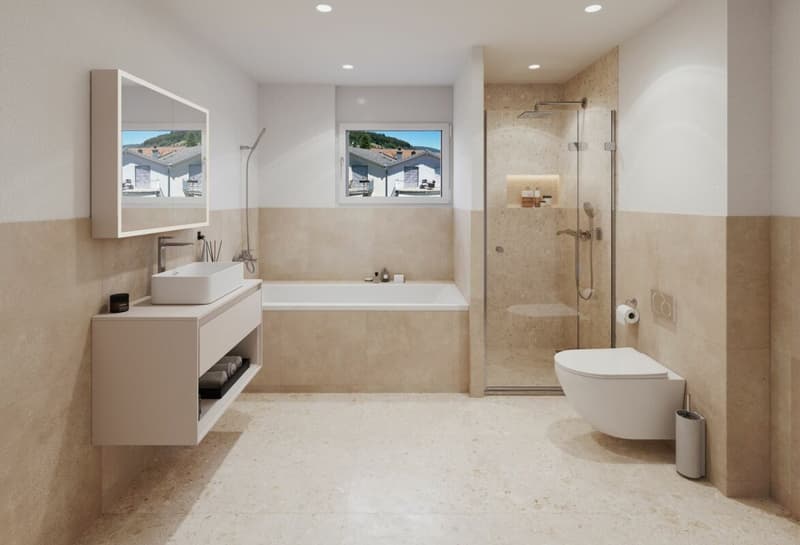 Wohn(T)raum - Exklusive 4½-Zimmer-Maisonette-Attikawohnung mit Blick auf die Aare! (6)