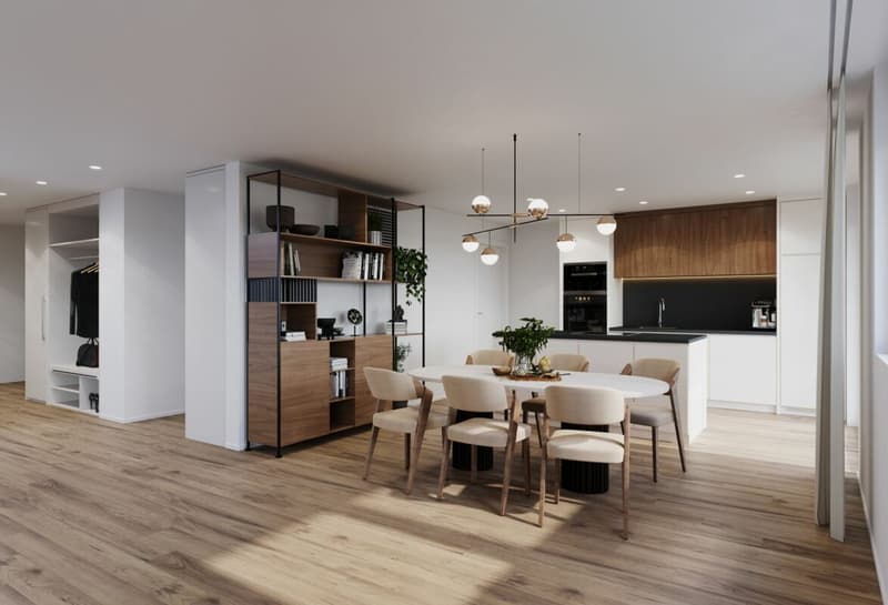 Wohn(T)raum - Exklusive 4½-Zimmer-Maisonette-Attikawohnung mit Blick auf die Aare! (4)