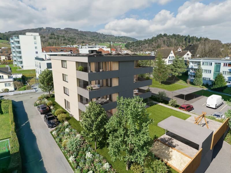 Wohn(T)raum - Exklusive 3½-Zimmer-Gartenwohnung an ruhiger Lage! (2)