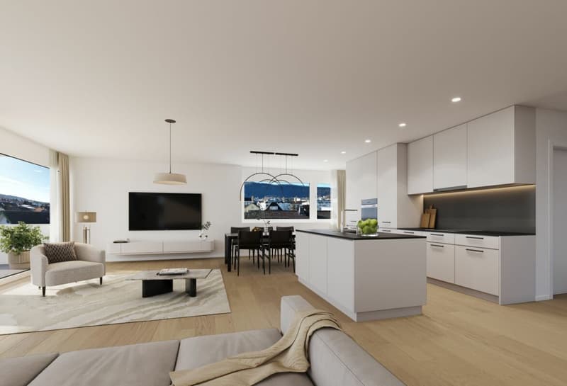 Wohn(T)raum - Exklusive 3½-Zimmer-Gartenwohnung an ruhiger Lage! (5)