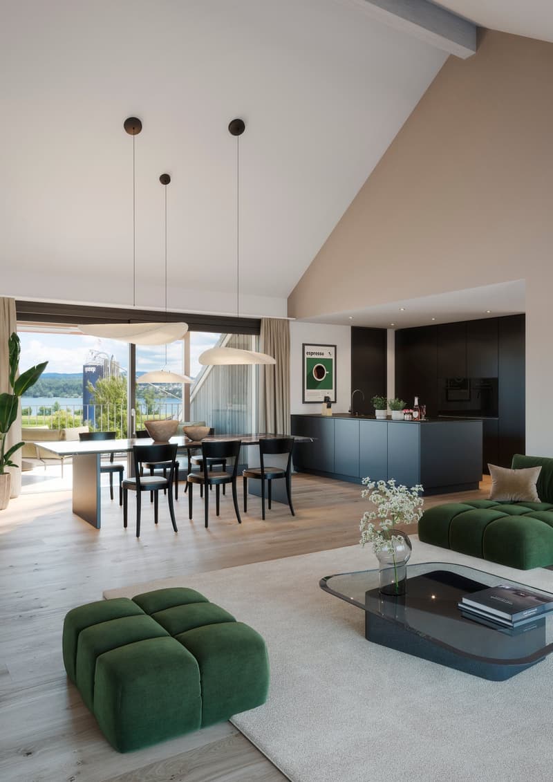 Neubau "SERAEL" - Unverbaubare Sicht auf den Greifensee, ruhig und dorfnah (7)