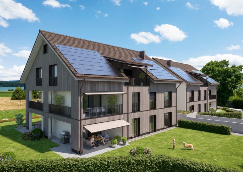 Neubau "SERAEL" - Unverbaubare Sicht auf den Greifensee, ruhig und dorfnah (2)