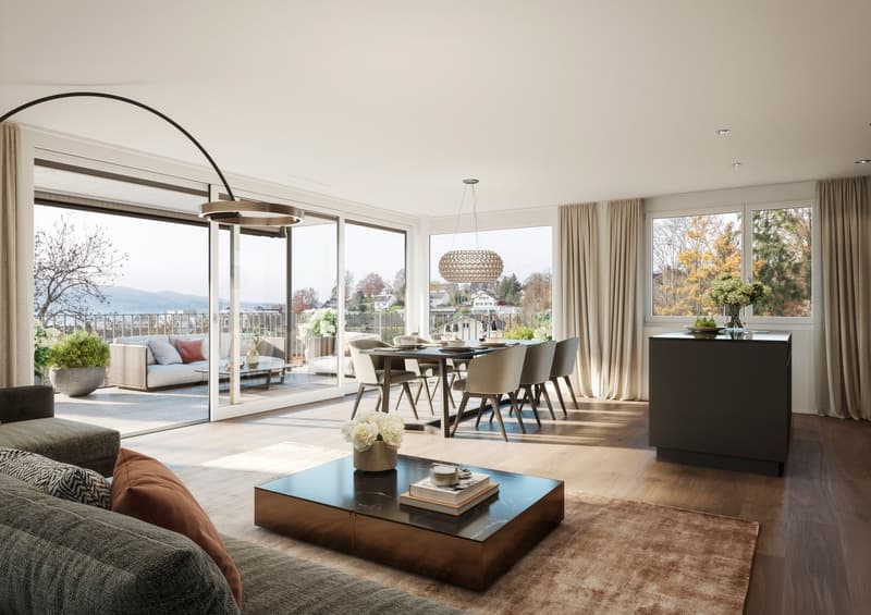 Neubau "MAHALMA" - Exklusiv Wohnen im Gsteig - Uerikon Stäfa (6)