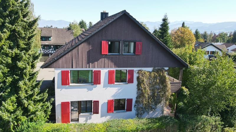 Einfamilienhaus mit grossem Ausbaupotenzial, zentral und ruhig gelegen (1)