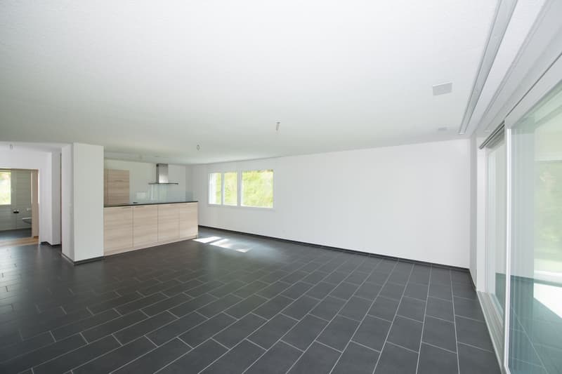Neuwertige 3.5 Zi-Gartenwohnung nähe Wald und Spital 108m2 (2)