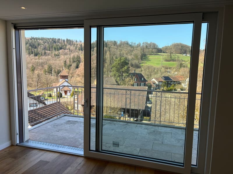 Balkon mit Aussicht
