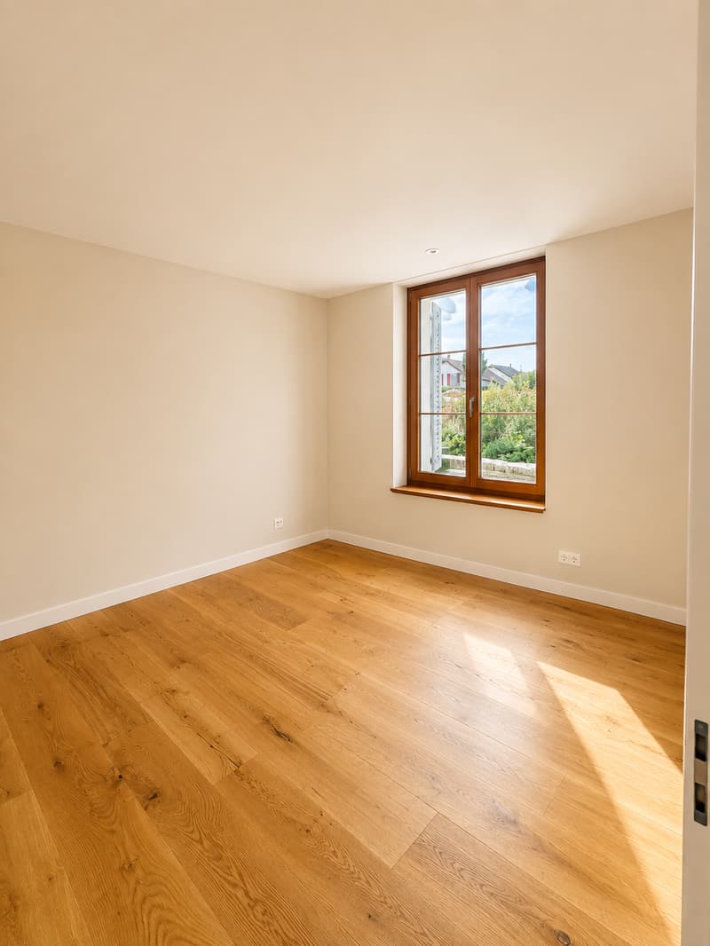 Schlafzimmer mit Bad