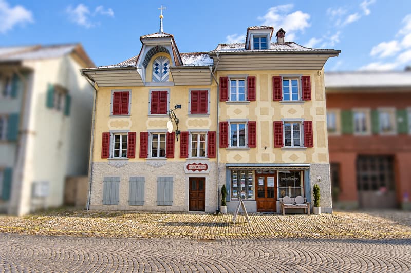 Idyllische 3-Zimmerwohnung in der Altstadt von Erlach (1)
