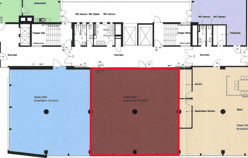 Living room, Kitchen, 2 bedrooms, 2 bathrooms, balcony, stairwells, windows, WC, corridor